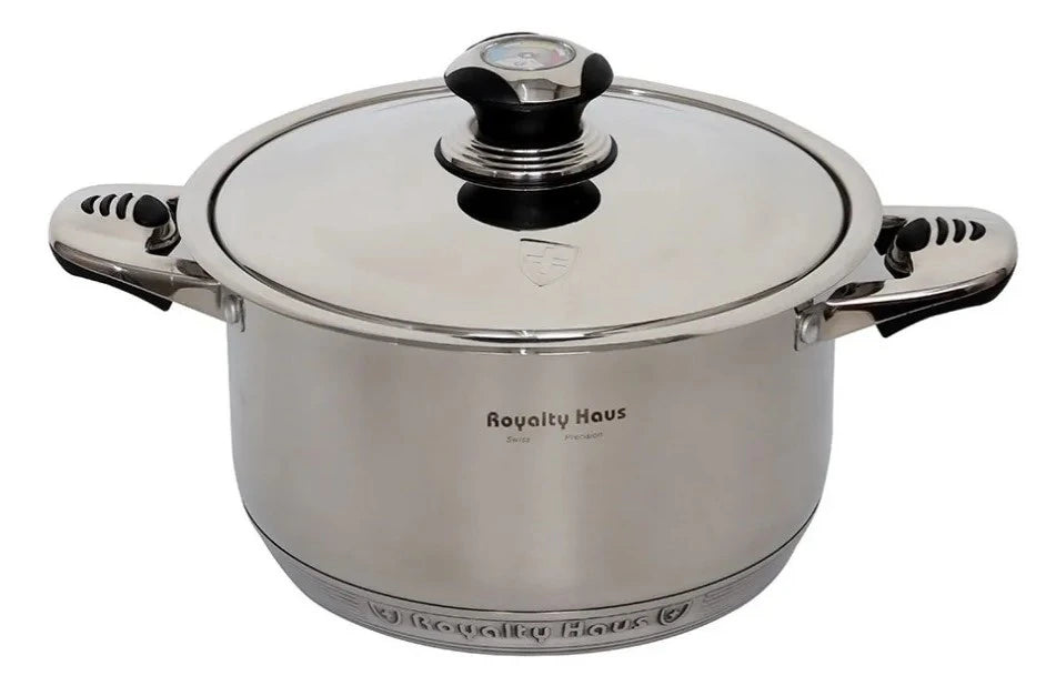 Batería de Cocina Acero Inoxidable 16pz. Royal (Grado Alimenticio)