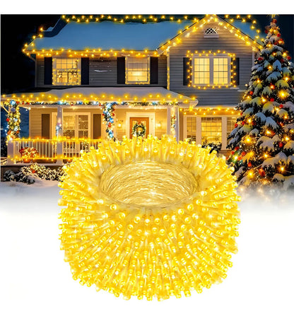 Serie De Luces Navidad Exterior 30m 300led / Múltiples usos