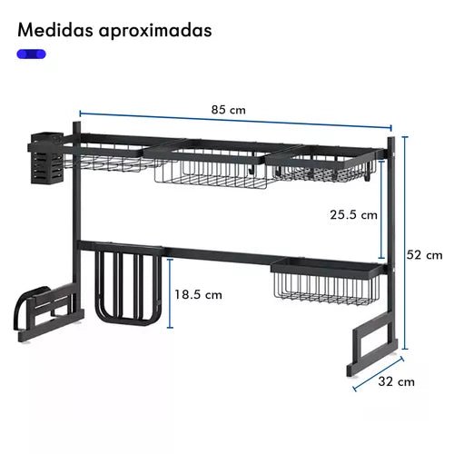 Organizador y Escurridor de Platos Para Cocina (85CM) - OLAA SHOP